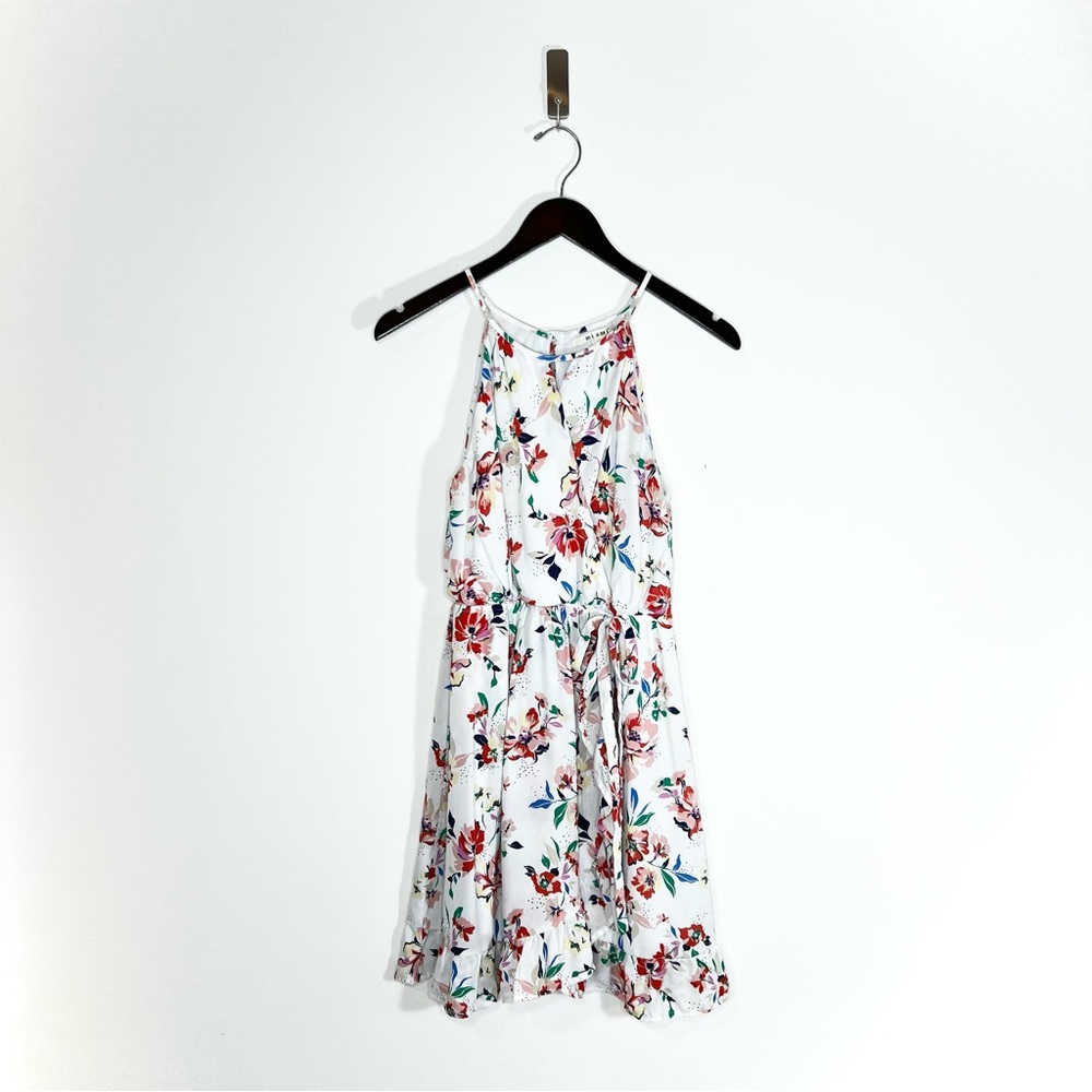 White Floral Miami Dress
